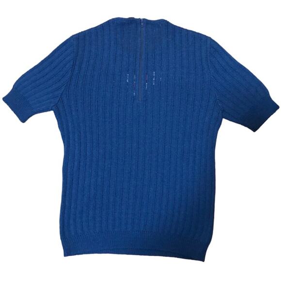 James Kenrob by Dalton Vintage 70s Floral Embroidered Blouse - Picture 2 of 3